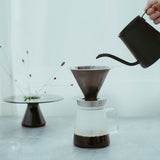 Hario - Double Mesh Metal Dripper Metal Black